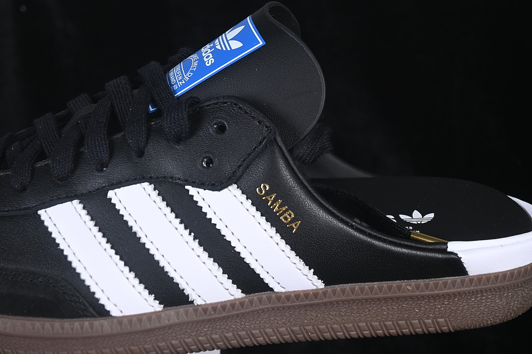 Adidas [LB3815]-[SAMBA OG CLOVER CASUAL HALF DRAG BLACK/WHITE]-[WOMAN:36-39]-[MAN:40-45] - Image 7