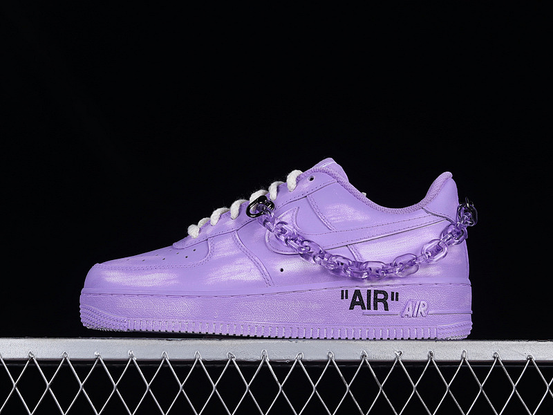 Nike Nike AIR FORCE 1 LOW 07 PURPLE/PURPLE/BLACK · DD8959-100, photo 1