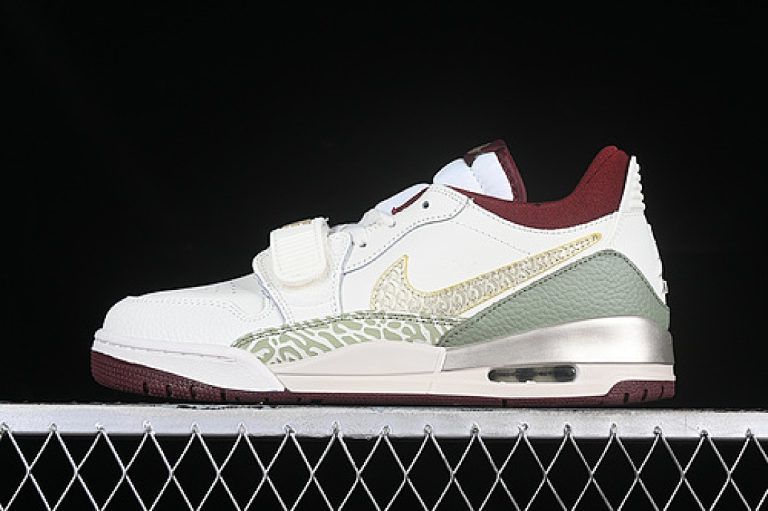 Jordan [FZ5047-120]-[AIR JORDAN LEGACY AJ312 LOW WHITE/GREEN/GREY]-[WOMAN:36-39]-[MAN:40-46], photo 1