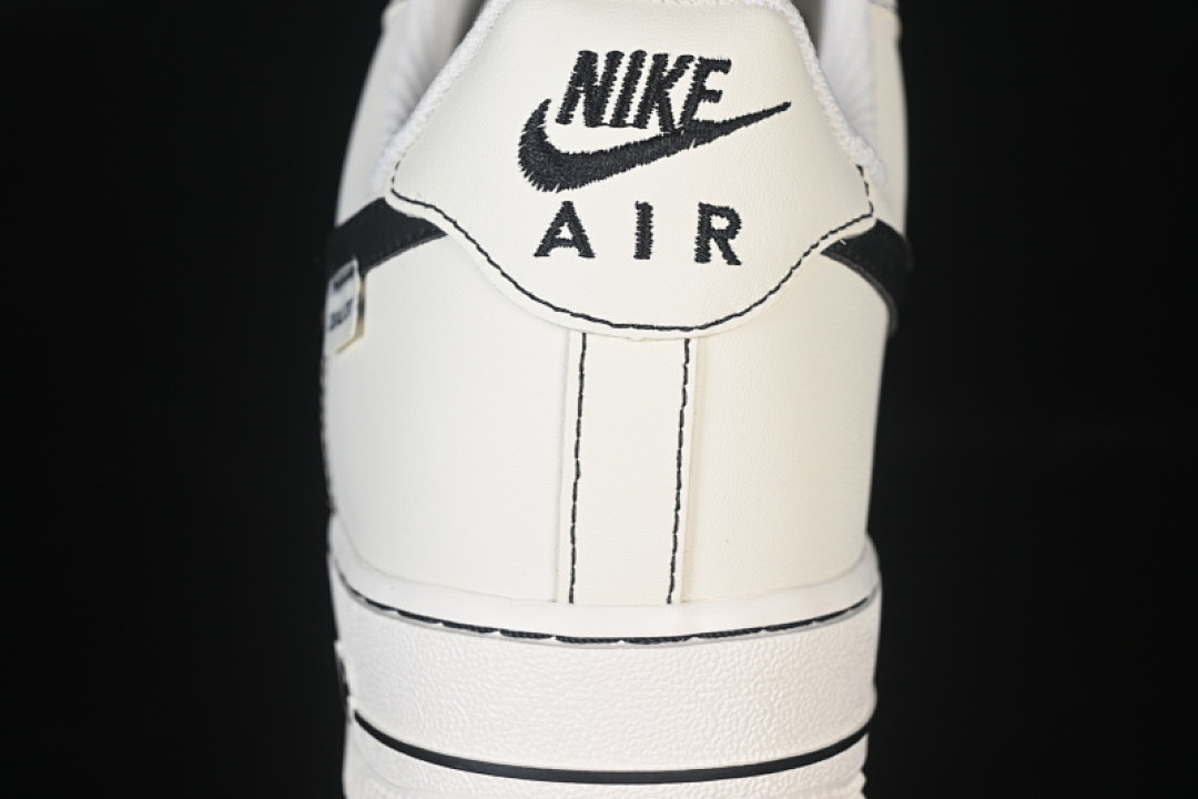 Nike [ZH0316-093]-[AIR FORCE 1 07 LOW WHITE/BLACK/YELLOW]-[WOMAN:36-39]-[MAN:40-45] - Image 7