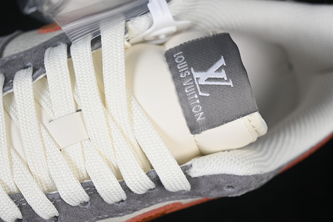 Nike [DC9486-109]-[AIR FORCE 1 07 LOW CASUAL SNEAKERS GREY/ORANGE/WHITE]-[WOMAN:36-39.5]-[MAN:40-45] - Image 8