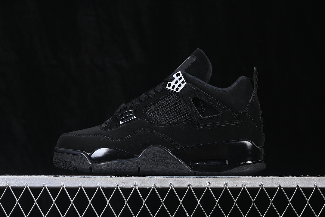 Jordan [CU1110-010]-[AIR JORDAN 4 RETRO CASUAL SHOES BLACK/INKINESS]-[WOMAN:36-39]-[MAN:40-47.5], photo 1