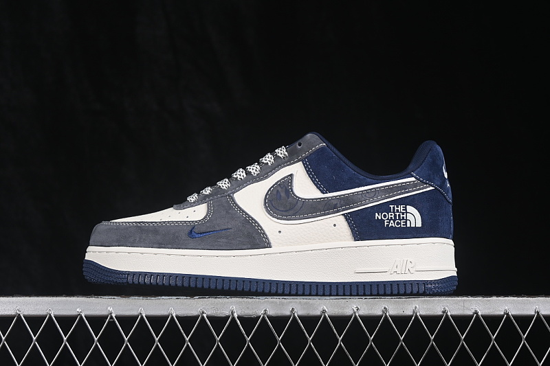 Nike Nike AIR FORCE 1 07 LOW CASUAL SNEAKERS NAVY BLUE/WHITE · LD1999-034, photo 1