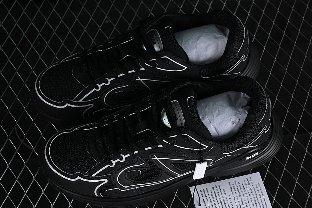 Dior [CASUAL SNEAKERS BLACK/INKINESS]-[WOMAN:38-39]-[MAN:40-45] - Image 11