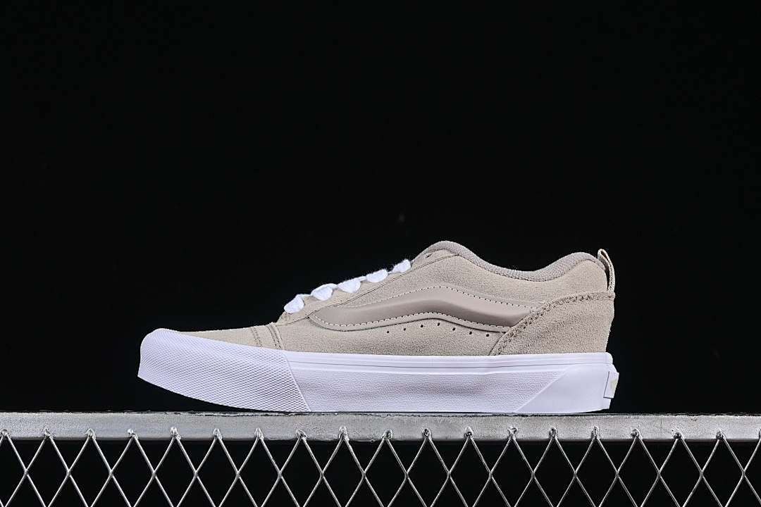 Unbranded [VN000D220VW]-[LOW TOP CASUAL BREAD SHOES LIGHT GRAY/WHITE]-[WOMAN:35-39]-[MAN:40-44], photo 1
