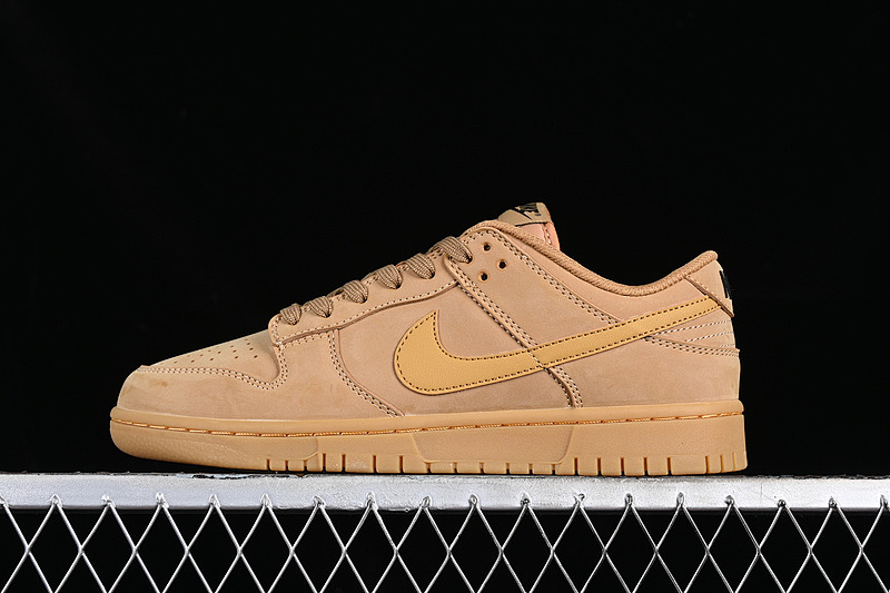 Nike AIR FORCE 1 LOW FLAX/FLAX-GUM LIGHT BROWN-OUTDOOR GREEN · AA4061-200, photo 1