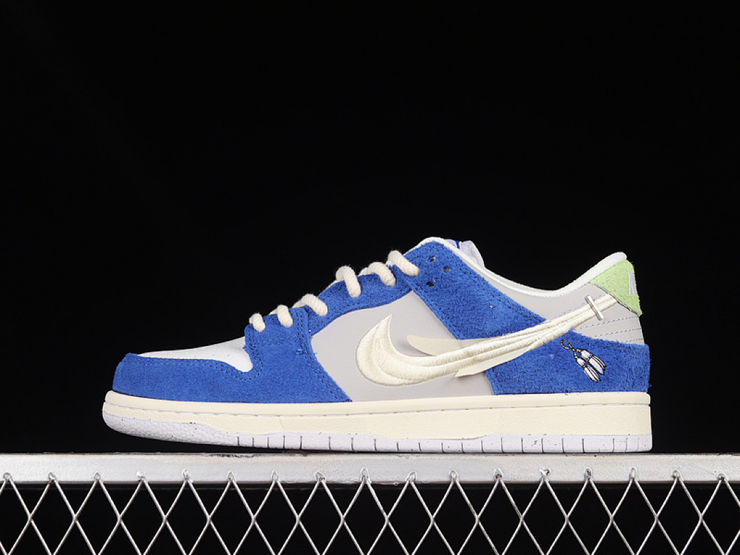 Fear of God [DQ5130-400]-[FLY STREETWEAR SB DUNK LOW GAME ROYAL/SAIL/GREY FOG]-[WOMAN:36-39]-[MAN:40-45], photo 1