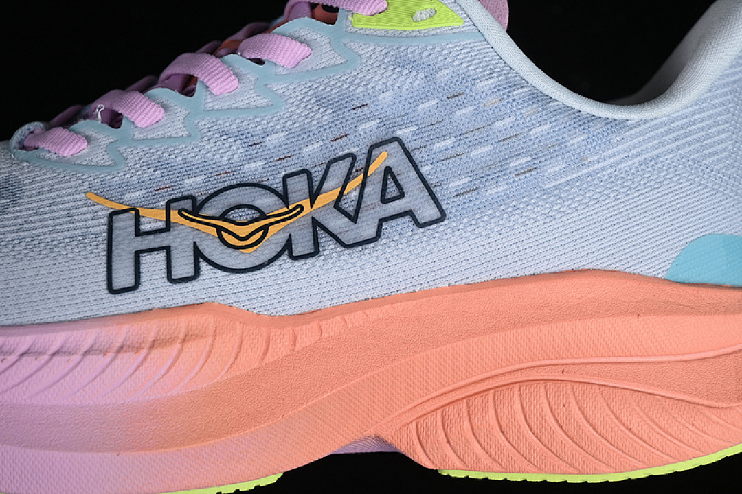 Chanel [1147810 ISK]-[HOKA ONE MACH 6 BLUE/PURPLE/GREEN/ORANGE]-[WOMAN:36-39]-[MAN:40-45] - Image 8