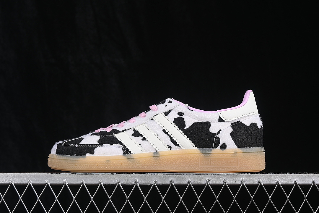 Unbranded [KJ0090]-[HANDBALL SPEZIAL RETRO CASUAL SNEAKERS WHITE/BLACK/PINK]-[WOMAN:36-39]-[MAN:40-45], photo 1
