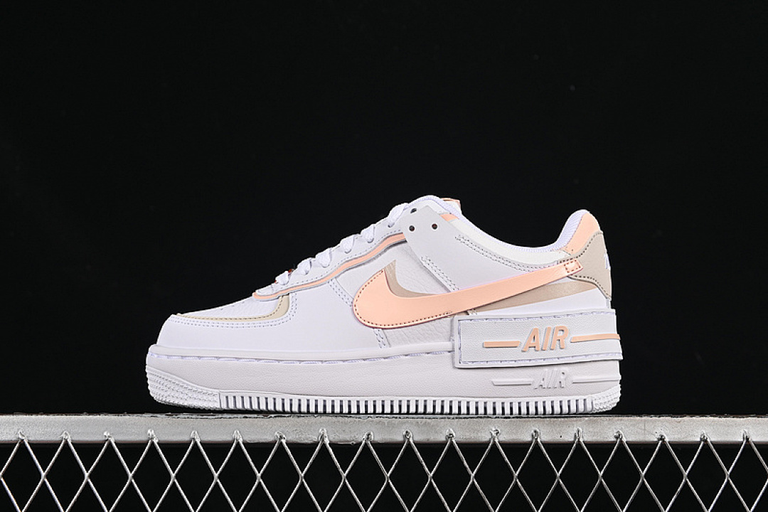 Nike Nike AIR FORCE 1 SHADOW WHITE/KHAKI · CI0919-121, photo 1