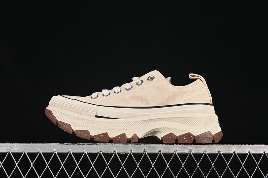 Converse [1SD276]-[CONVERSE CHUCK TAYLOR ALL STAR R TREK WAVE OX BEIGE/BROWN]-[WOMAN:35-39]-[MAN:40-44], photo 1