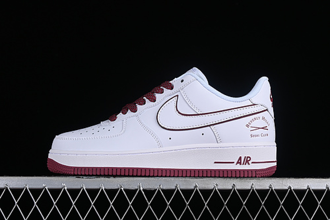 Nike [NS0517-005]-[AIR FORCE 1 07 LOW SUSHI CLUB WHITE/RED]-[WOMAN:36-39]-[MAN:40-45], photo 1