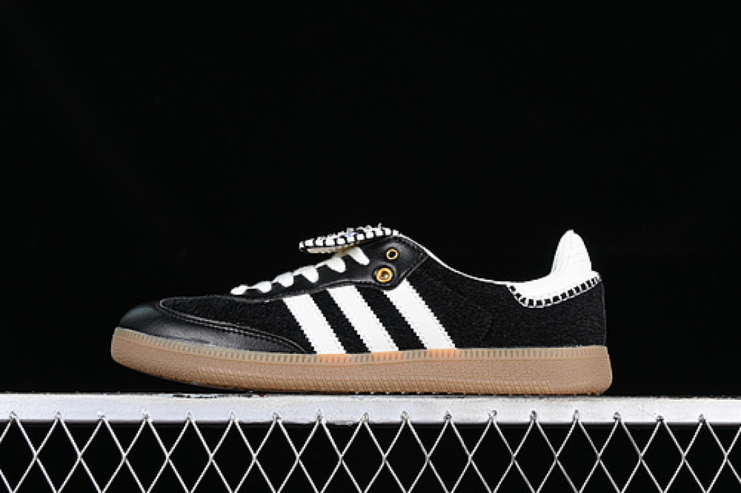Adidas [IE0580]-[WALES BONNER SAMBA WHITE/BLACK/BROWN]-[WOMAN:35-39]-[MAN:40-45] - Image 2