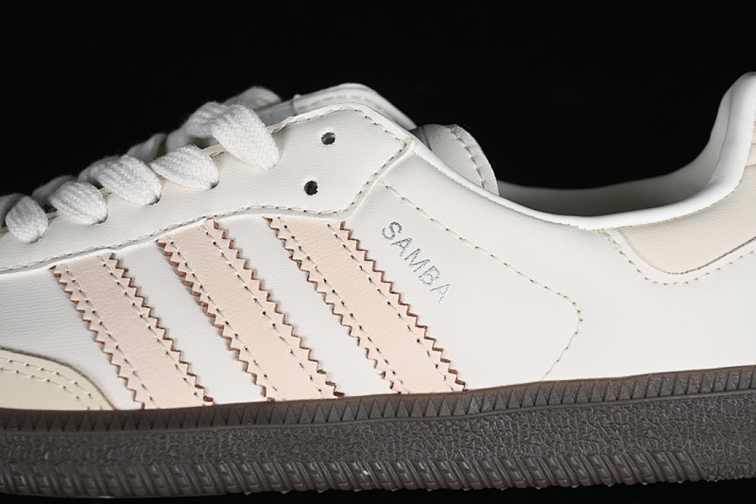 Adidas [IH2751]-[SAMBA VEGAN OG CLOUD WHITE/WONDER QUARTZ/WONDER WHITE]-[WOMAN:36-39]-[MAN:40-45] - Image 9