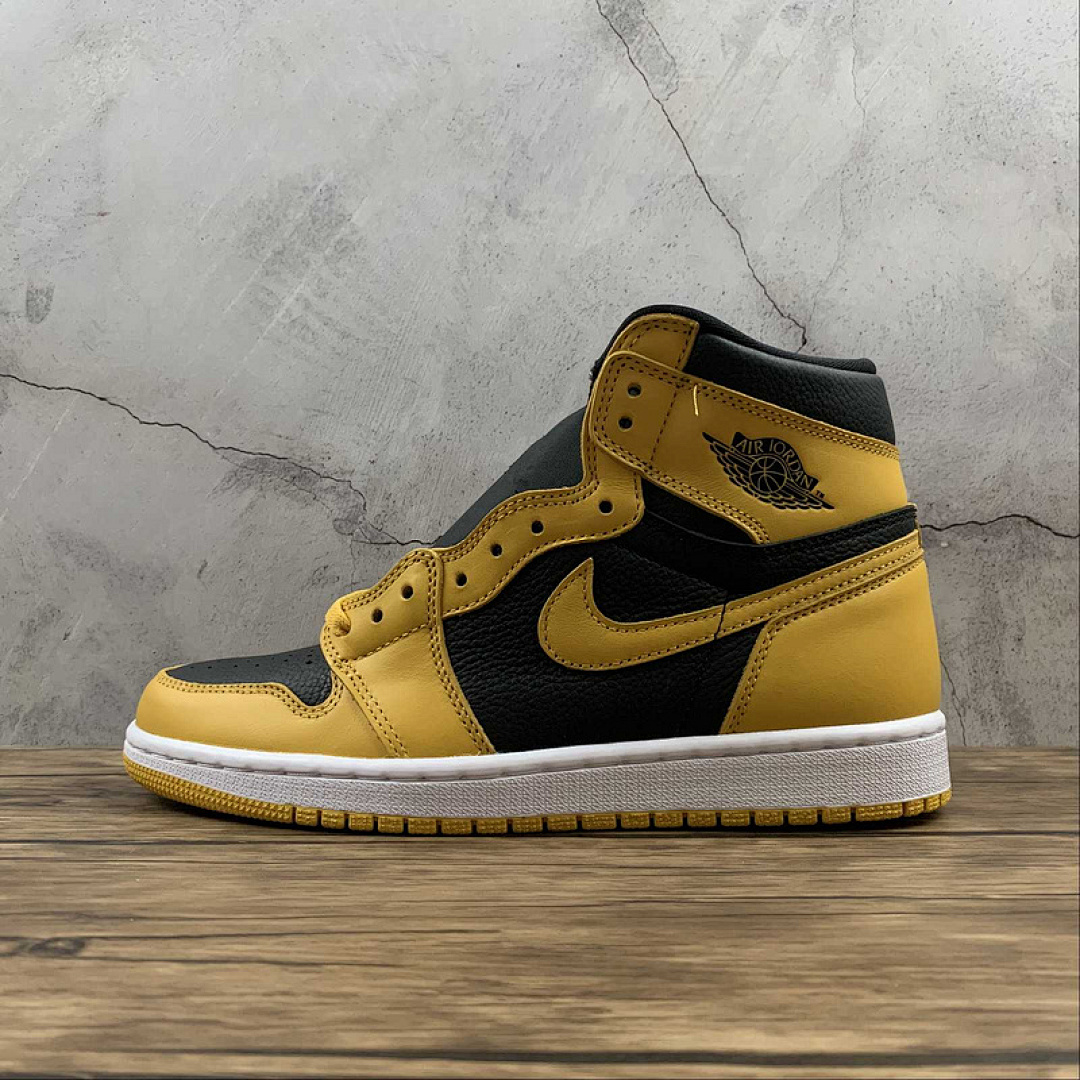 Jordan AIR Jordan 1 HIGH RETRO OG POLLEN/BLACK/WHITE · 555088-701, photo 1