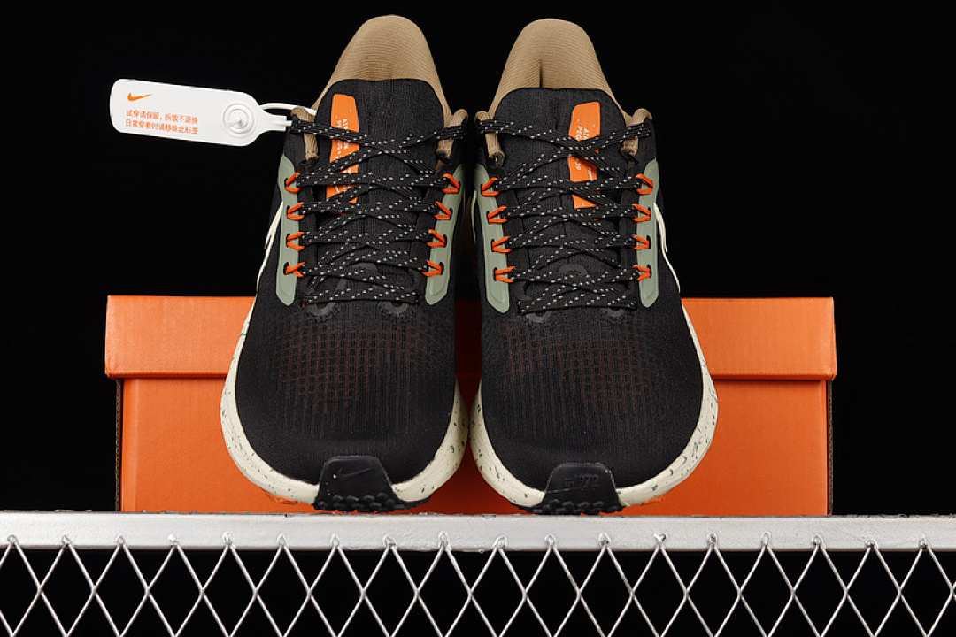 Nike [DX6039-071]-[AIR ZOOM PEGASUS 39 BLACK/BEIGE-ORANGE]-[MAN:39-45] - Image 12