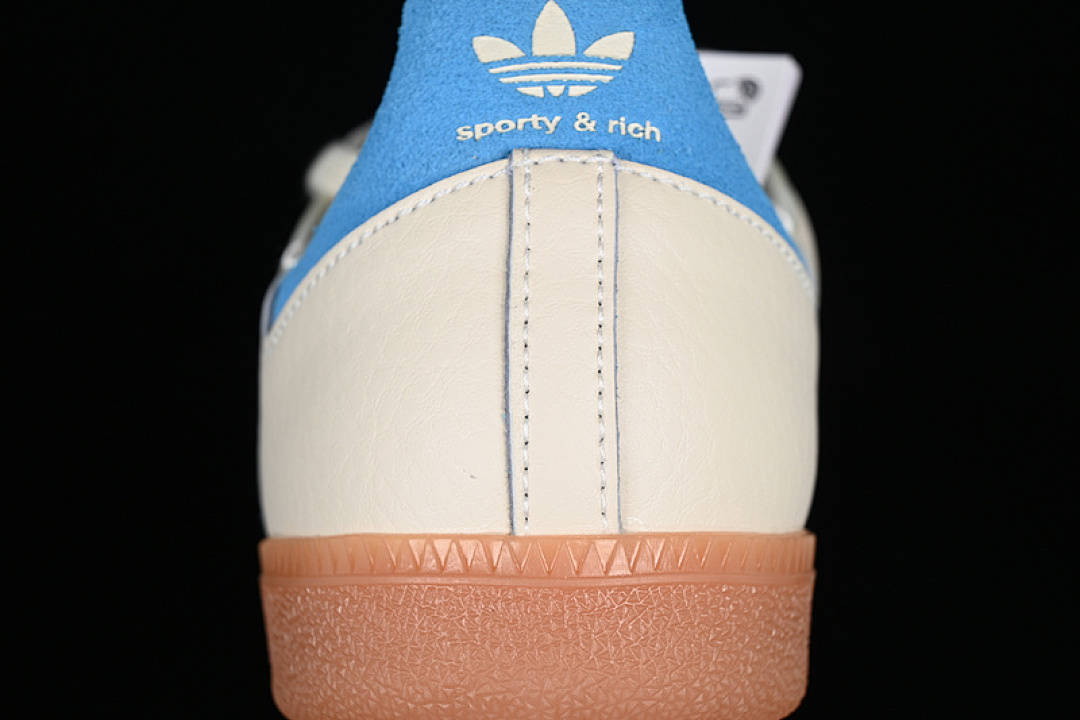 Adidas [IE7096]-[ADIDAS SAMBA VEGAN GREY/BLUE/BROWN]-[WOMAN:35-39]-[MAN:40-46] - Image 6