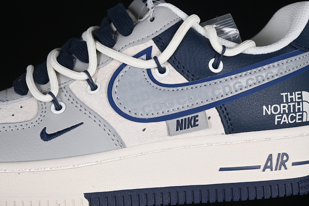 Nike [DM6688-024]-[AIR FORCE 1 07 LOW GREY/BLUE/WHITE]-[WOMAN:36-39]-[MAN:40-45] - Image 8
