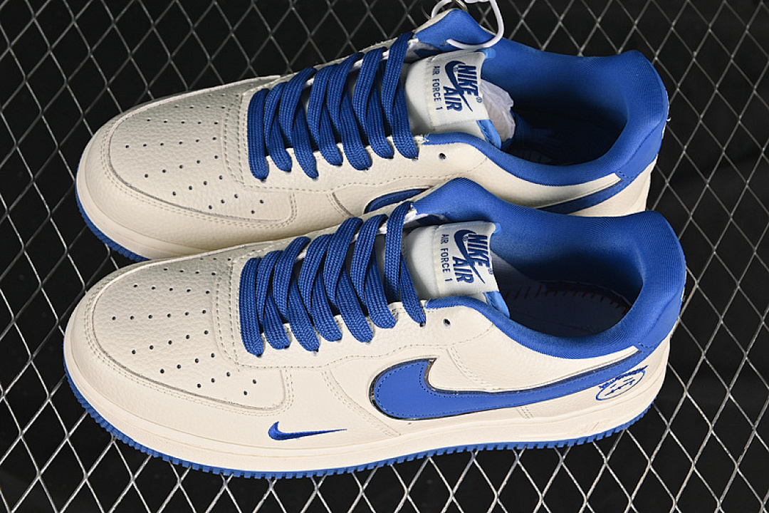 Nike [ZDF0188-071]-[AIR FORCE 1 07 LOW WHITE/BLUE]-[WOMAN:36-39]-[MAN:40-45] - Image 10