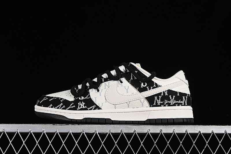 MLB Nike SB DUNK LOW MLB WHITE/GREY/BLACK · SJ2068-251, photo 1