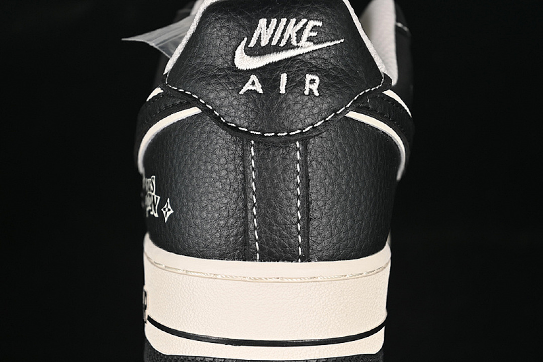 Nike [HJ3188-006]-[AIR FORCE 1 07 LOW LV BEIGE/BLACK]-[WOMAN:36-39]-[MAN:40-45] - Image 7
