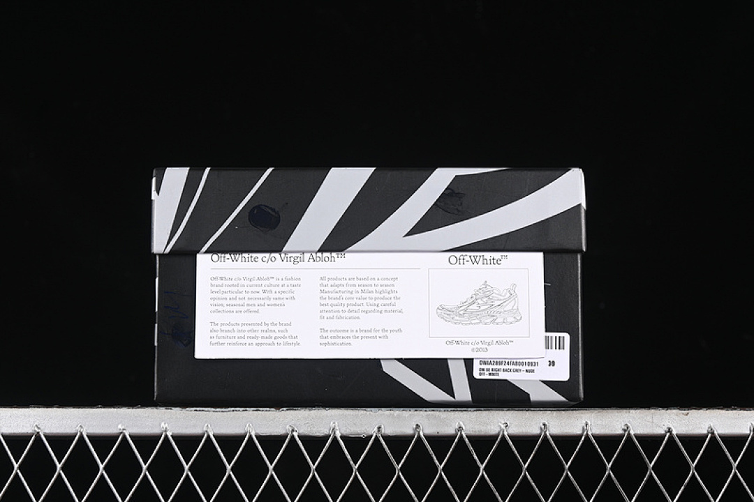 Off-White [OFF-WHITE BE RIGHT WHITE/PINK/GREY/BLACK]-[WOMAN:36-41] - Image 13