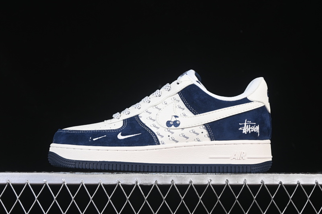 Nike Nike AIR FORCE 1 07 LOW WHITE/BLUE/GREY · SM6188-673, photo 1