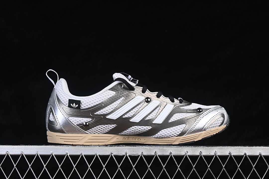 Adidas [HP3521]-[ADIZERO PR CLOUD WHITE/SILVER METALLIC/CORE BLACK]-[WOMAN:36-39]-[MAN:40-45] - Image 16