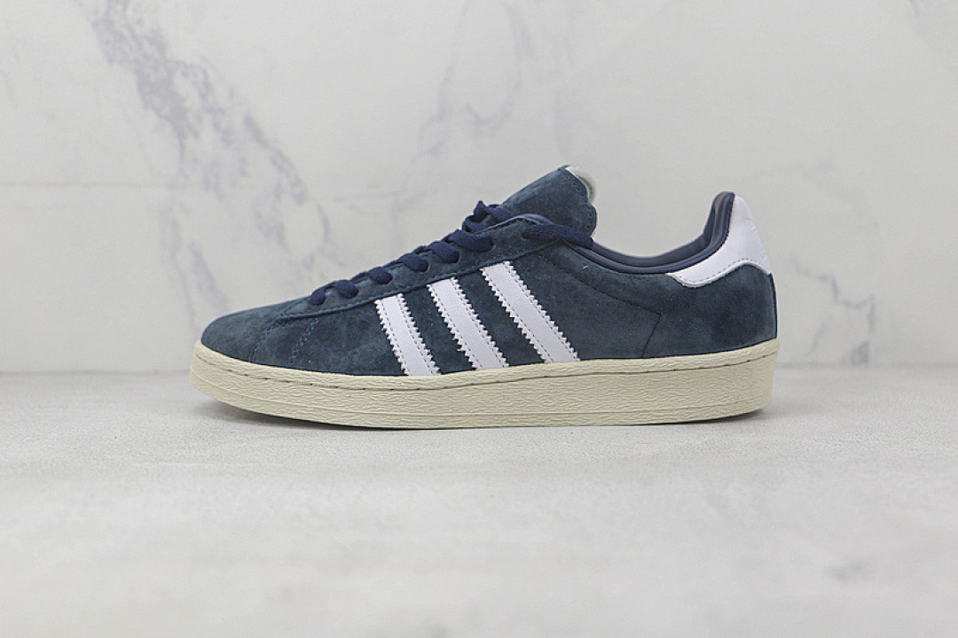 Off-White CAMPUS 80S SHOES COLLEGIATE NAVY/CLOUD WHITE/Off-White · GX9405, photo 1