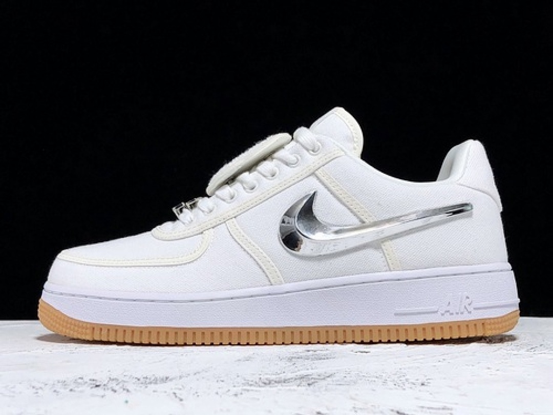Nike [AQ4211-100]-[OWF AIR FORCE 1 LOW X TRAVIS SCOTT WHITE/WHITE]-[MAN:40-47.5], photo 1
