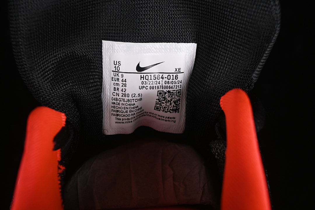 Nike [HQ1564-016]-[AIR ZOOM PEGASUS 41 BLACK/WHITE/BRIGHT CRIMSON/NEON YELLOW/BLACK]-[MAN:39-45] - Image 7