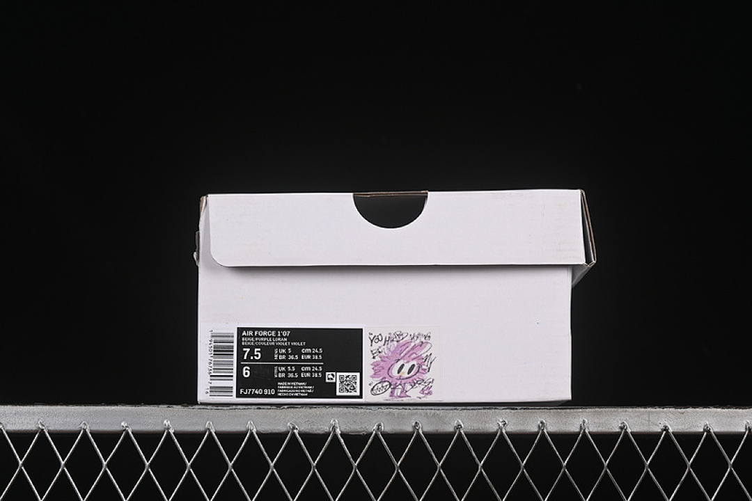 Nike [FJ7740-910]-[AIR FORCE 1 07 LOW PURPLE RABBIT BABY BEIGE/PURPLE]-[WOMAN:36-39]-[MAN:40-45] - Image 12