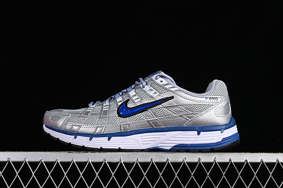 Nike [BV1021-001]-[P-6000 METALLIC SILVER/RACER BLUE/WHITE/BLACK]-[WOMAN:36-39]-[MAN:40-45], photo 1