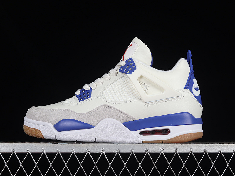 Jordan SB Jordan AIR 4 OFF WHITE/GREY/BLUE · DR5415-102, photo 1