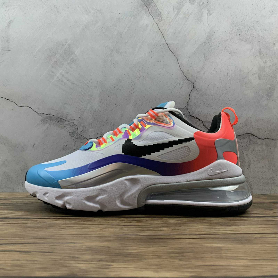 Unbranded [DC0833-101]-[AIR MAX 270 REACT HAVE A GOOD GAME WHITE/BLACK/WHITE]-[WOMAN:36-39]-[MAN:40-45], photo 1