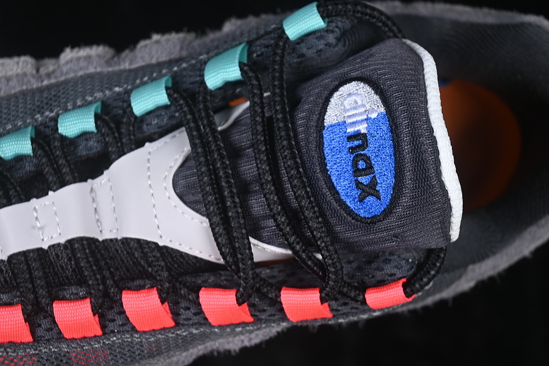 Unbranded [IU2636-300]-[AIR MAX 95 BIG BUBBLE PRM AIR CUSHION SHOES BLACK/GREY]-[WOMAN:36-39]-[MAN:40-49. - Image 8