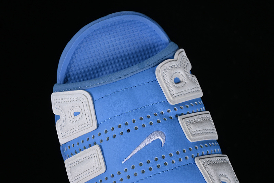 Nike [FD9883-400]-[AIR MORE UPTEMPO SLIDE UNC UNIVERSITY BLUE/WHITE]-[WOMAN:36-39]-[MAN:40-45] - Image 8