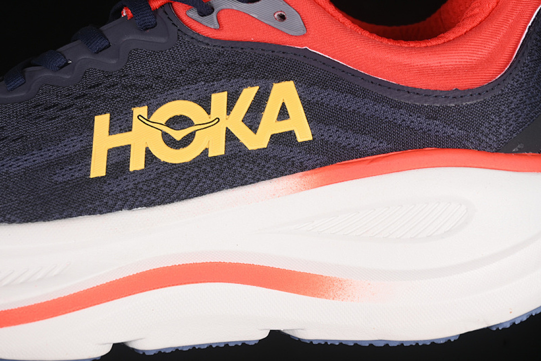 On Running [1162011 VLD]-[HOKA ONE BONDI 9 WHITE/BLUE/RED]-[WOMAN:36-39]-[MAN:40-45] - Image 8