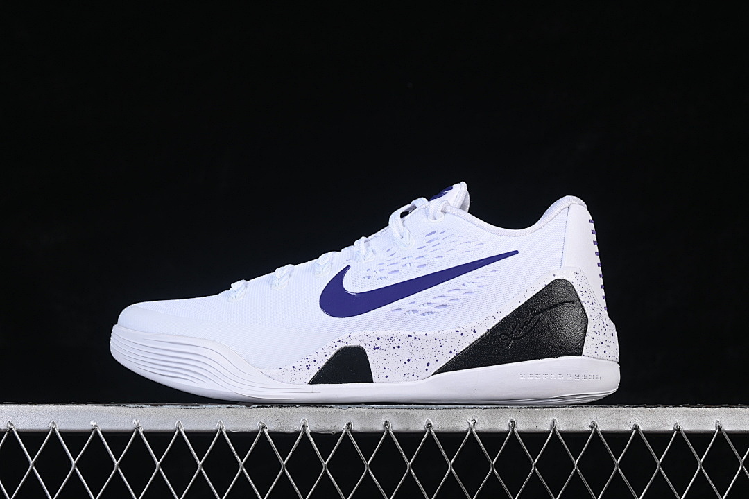 Nike [IH1401-100]-[KOBE 9 ELITE LOW EM PROTRO WHITE/COURT PURPLE/WHITE]-[WOMAN:39]-[MAN:40-47.5] - Image 2