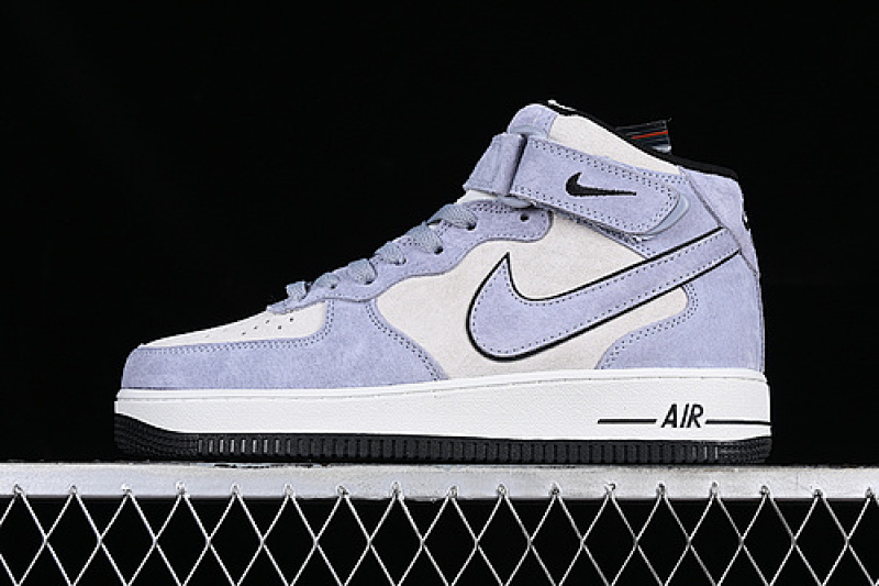 Nike Nike AIR FORCE 1 07 MID WHITE/BLUE/BLACK · CG9904-104, photo 1
