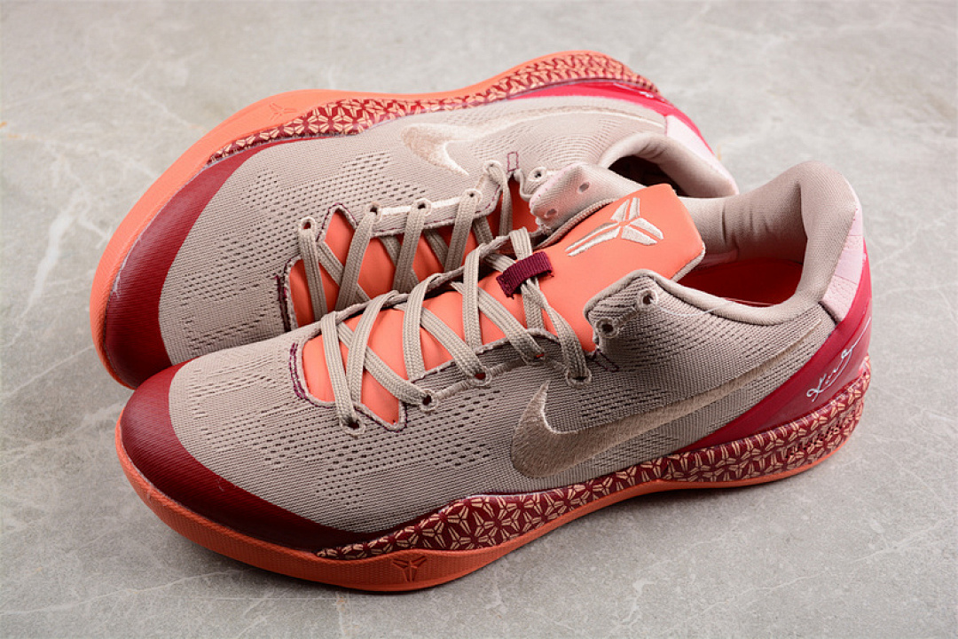 Nike [FJ9364-105]-[KOBE 8 GREY/RED/ORANGE]-[MAN:40-46] - Image 11