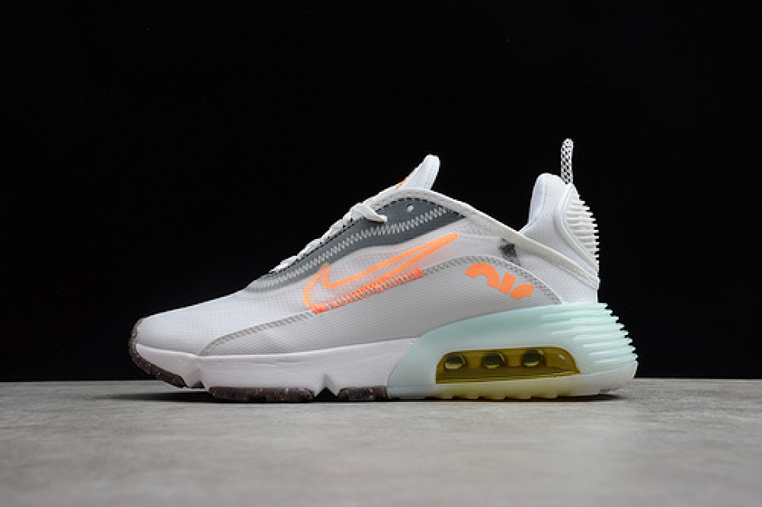 Unbranded [DA1502-100]-[AIR MAX 2090 WHITE/TOTAL ORANGE-LASER ORANGE]-[WOMAN:36-39]-[MAN:40-45], photo 1