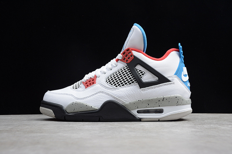 Jordan ST AIR Jordan 4 RETRO WHAT THE WHITE/BLUE/RED · CI1184-146, photo 1