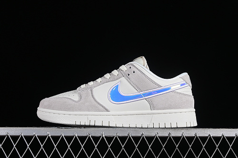 Nike DUNK LOW SB IRIDESCENT SWOOSH SAIL/MULTI-COLOR/SIREN RED/HYPER PINK/PHANTOM · HF5074-133, photo 1