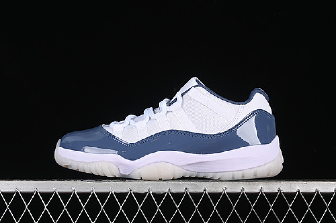 Jordan [FV5104-104]-[AIR JORDAN 11 LOW DIFFUSED BLUE WHITE/MIDNIGHT NAVY/DIFFUSED BLUE/FOOTBALL (GREY]), photo 1