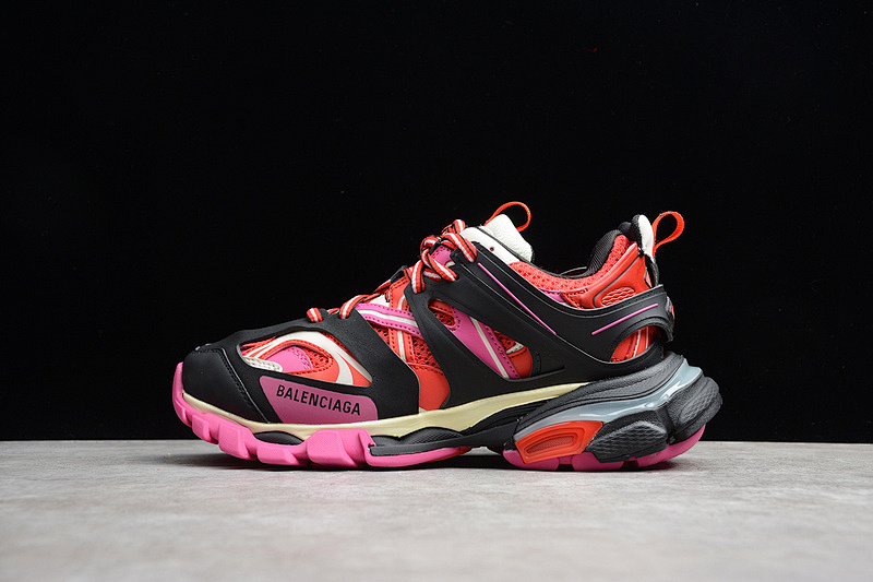 Balenciaga GET TRACK 2.0 SNEAKER BLACK/RED/PINK · ECBA8228230, photo 1