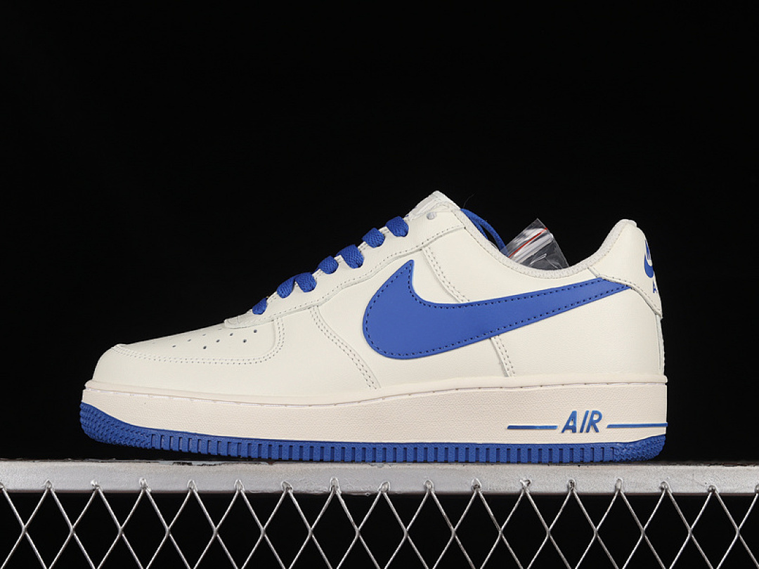 Nike [SP0758-025]-[AIR FORCE 1 07 LOW OFF WHITE/BLUE]-[WOMAN:36-39]-[MAN:40-45], photo 1