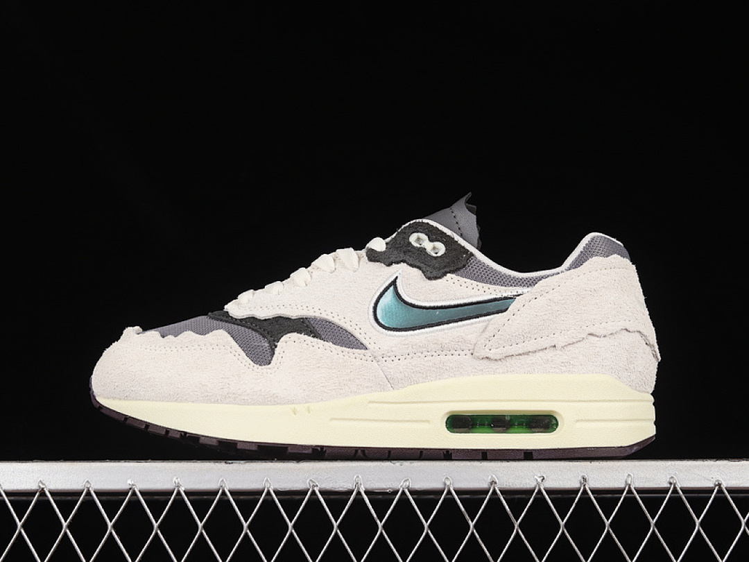 Unbranded [AH8145-001]-[AIR MAX 1 LIGHT GREY/GREY/GREEN]-[WOMAN:36-39]-[MAN:40-47.5], photo 1