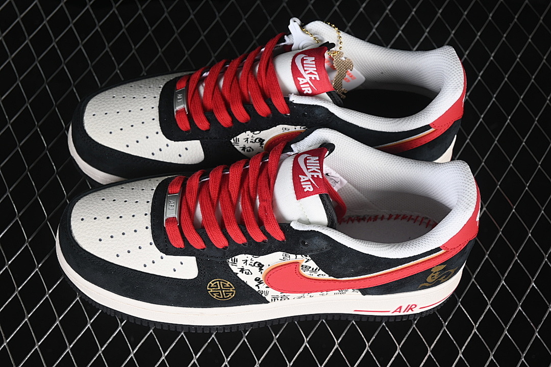 Nike [QW5288-132]-[AIR FORCE 1 07 LOW WHITE/BLACK/RED]-[WOMAN:36-39]-[MAN:40-45] - Image 11