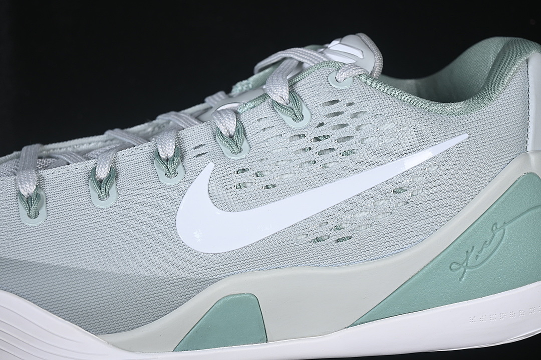 Nike [IH1401-003]-[KOBE 9 STITCHES LOW BASKETBALL SHOES GREY/GREEN]-[WOMAN:39]-[MAN:40-47.5] - Image 8